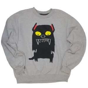 Forever 21 Sweaters - Scary Dog Sinister Pet 21Men Pulllover Sweater Forever 21 Sweaters - Scary Dog Sinister Pet 21Men Pulllover Sweater